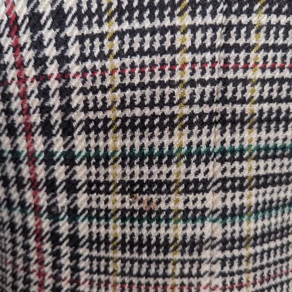 Vintage Prisma Houndstooth Multicolored Tweed Black and White Blazer - Picture 10 of 16